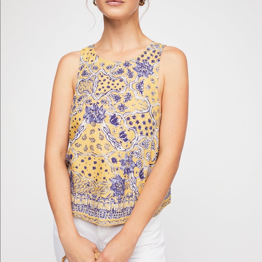 Free People Bare It All Tank Top
